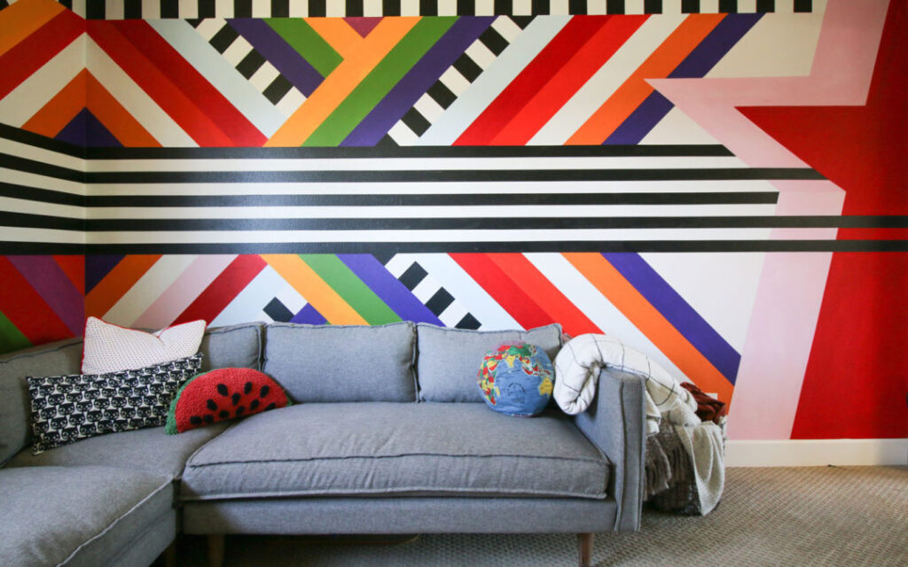 bold accent wall