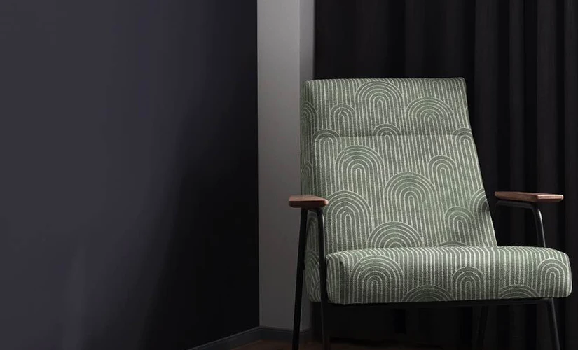 layered fabric upholstery