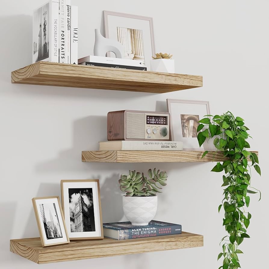 wall mounted shelves