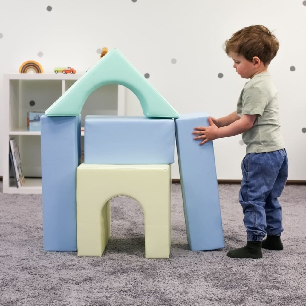 safe soft play block features