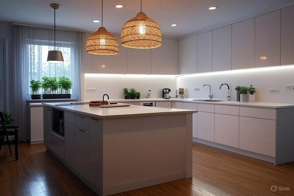 best kitchen lighting ideas 2025 layered kitchen lighting
